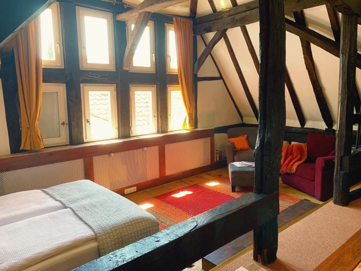 Historische Ferienwohnung Mit Kamin In Lich Buitenkant foto
