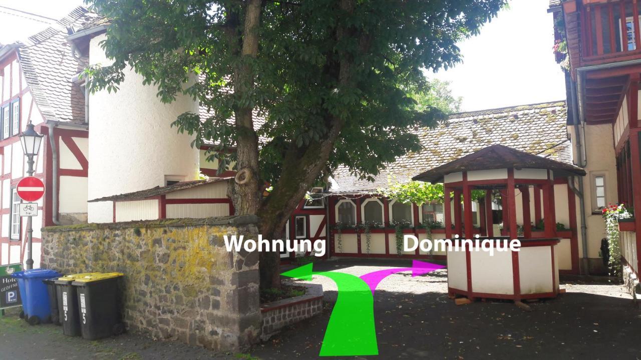 Historische Ferienwohnung Mit Kamin In Lich Buitenkant foto