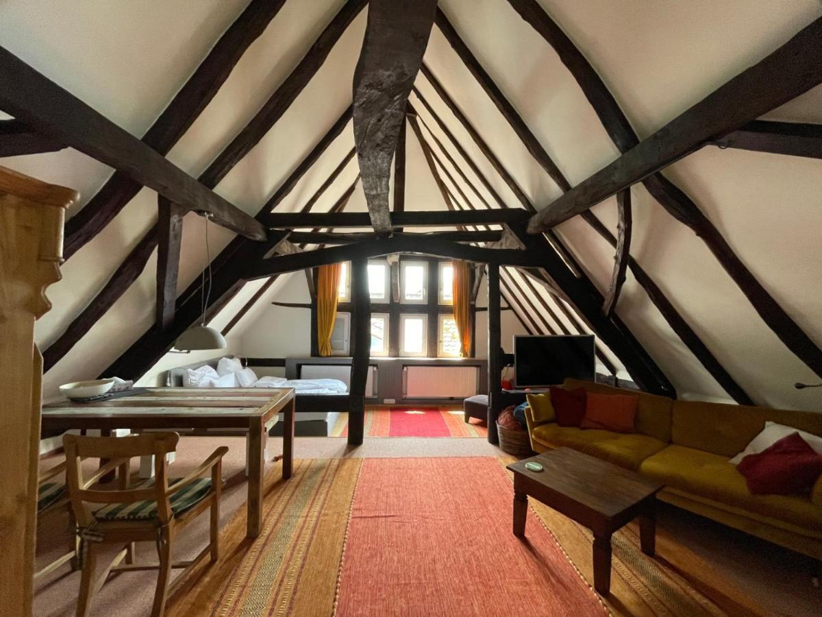 Historische Ferienwohnung Mit Kamin In Lich Buitenkant foto